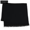 Cashmere/silk Fringe Stole blackUsed