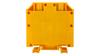 2-Wire Rail Connector 70mm2 Yellow Euro 43405N