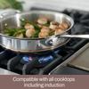 All-Clad Copper Core 5-Ply 10-Inch Fry Pan Dishwasher Safe Cookware Silver