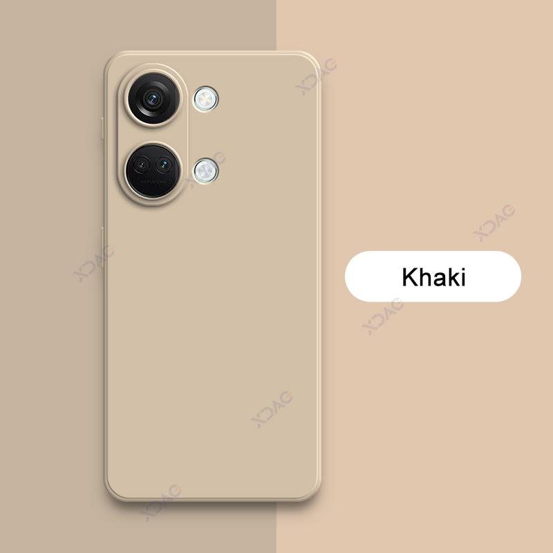 For OnePlus Nord 3 5G Full Protective Square Liquid Silicone Phone Case Back Cover One Plus Nord3 Luxury Soft Double Liner Shell