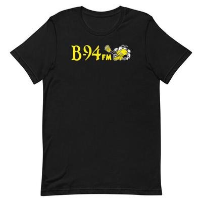 B 94 Fm Pittsburgh Pa Radio Vintage Style tričko s grafikou Unisex tričko