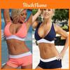 Bikini da Donna di Alta Qualità per l'Estate Costumi da Bagno Sexy Boxer Bikinis a Spacco Bikini da Spiaggia per uno Stile Senza Sforzo