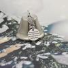Silver Angel Wings Christmas Tree Bells Hanging Christmas Tree Pendant Inspired   Festive