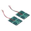2 BUC Panouri Solare Mini din Polisiliciu 0.4W 1.5V 43x55mm Celule Solare Rata Mare de Succes Modul Panou Solar Micro Electronică