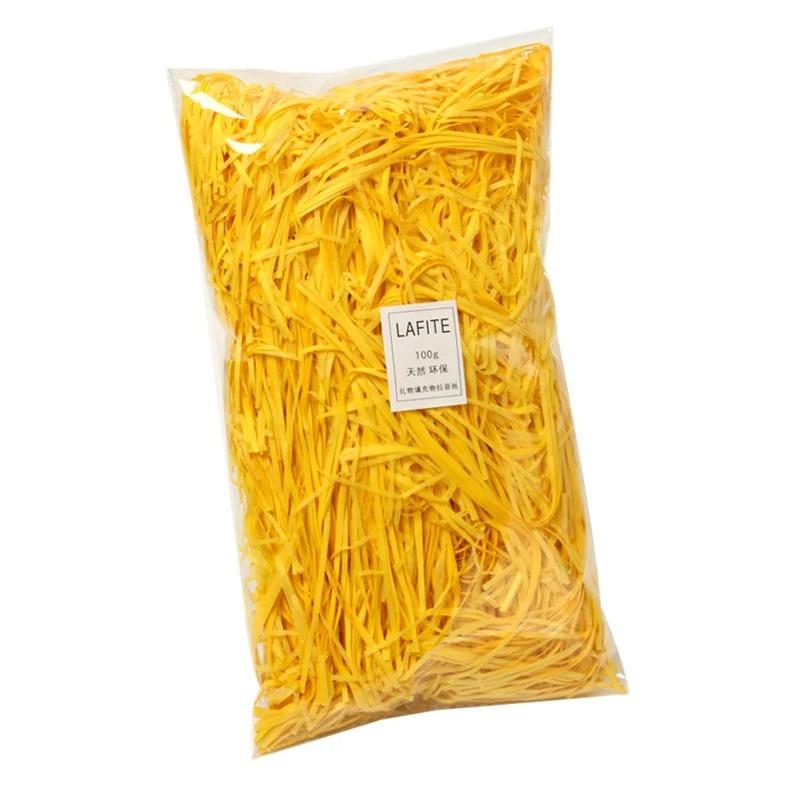 500g/1000g Färgglad Hackad Raffia Fyllning Krusat Papper Färgglad Fyllning för Födelsedagspresentlåda Fest Bröllop Juldekoration