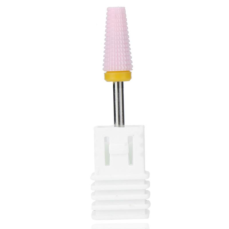 Nail Ceramic Grinding Head Single Corn Shape Nail Electric Grinder Special Accessories Grinding Head