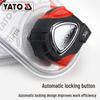 YATO Multi-Size Double-Sided Steel Tape Measure: 2/3/5/8/10m High-Precision Ruler for Woodworking.