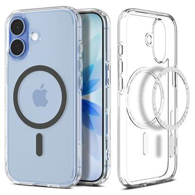 Case Cover for iPhone 17 Ultra Hybrid MagSafe - Transparent-gray