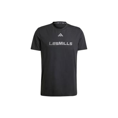 T-shirt Grafica Les Mills Nero Uomo Streetwear IX7977
