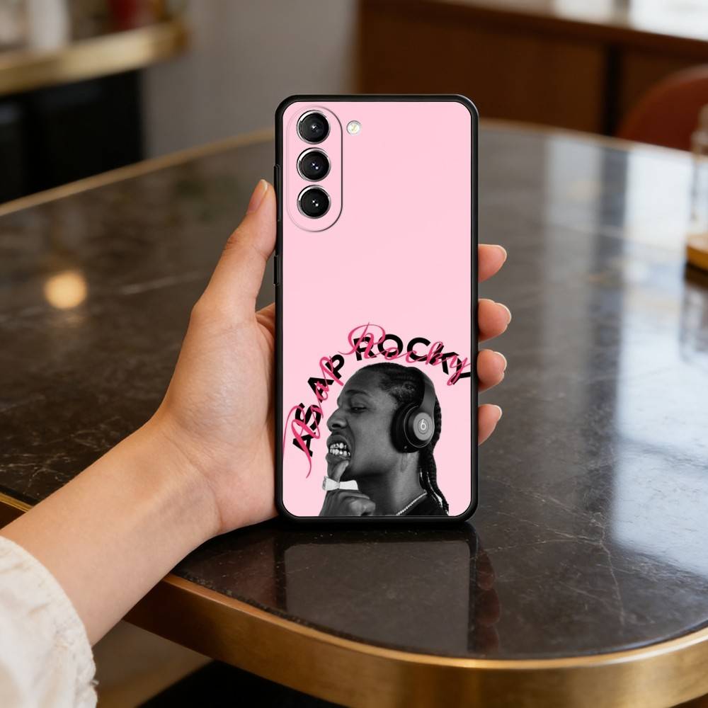 P-Papper A-ASAP Rocky Case for Samsung Galaxy S21 S25 FE S24 S23 Ultra S20 S9 S22 Plus S10 TPU Cover