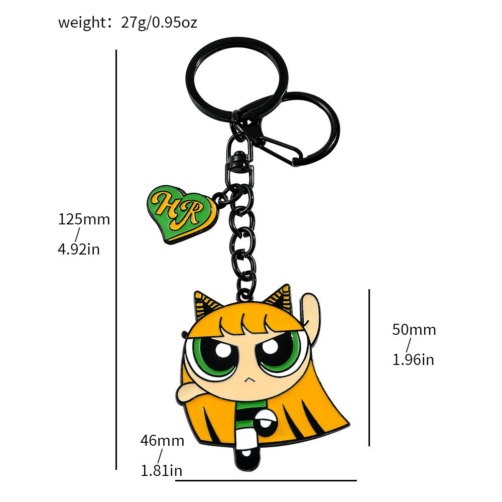 Anime Cute Girl Keychain Bag Charms Pendants Souvenir Creative Party Gift Toy Collection Christmas Fun New