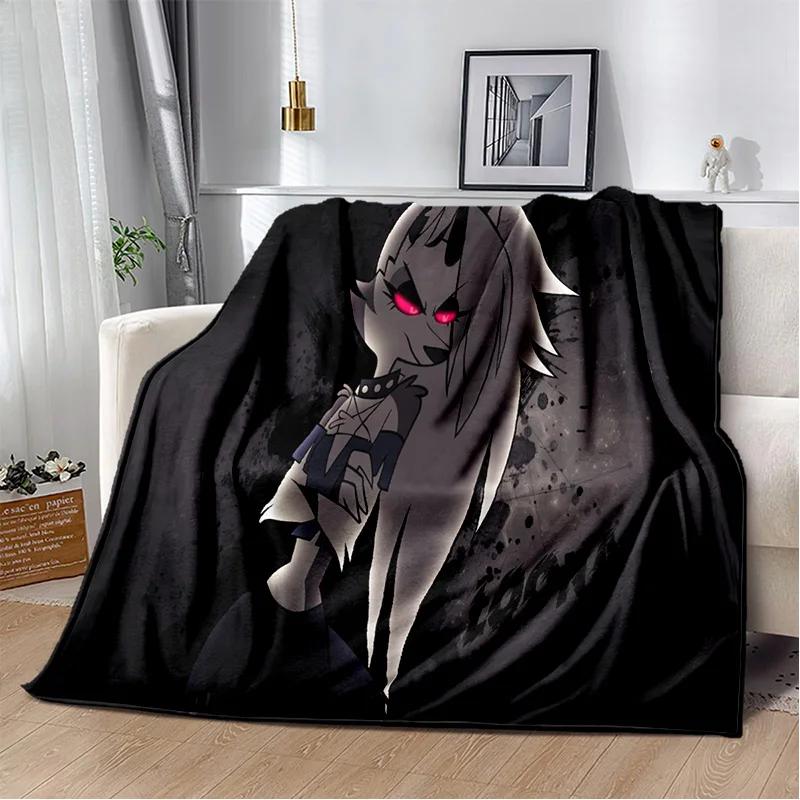 Helluva Boss Blitzo Adult Animation Soft Plush Blanket,Flannel Blanket Throw Blanket for Living Room Bedroom Bed Sofa Picnic Kid