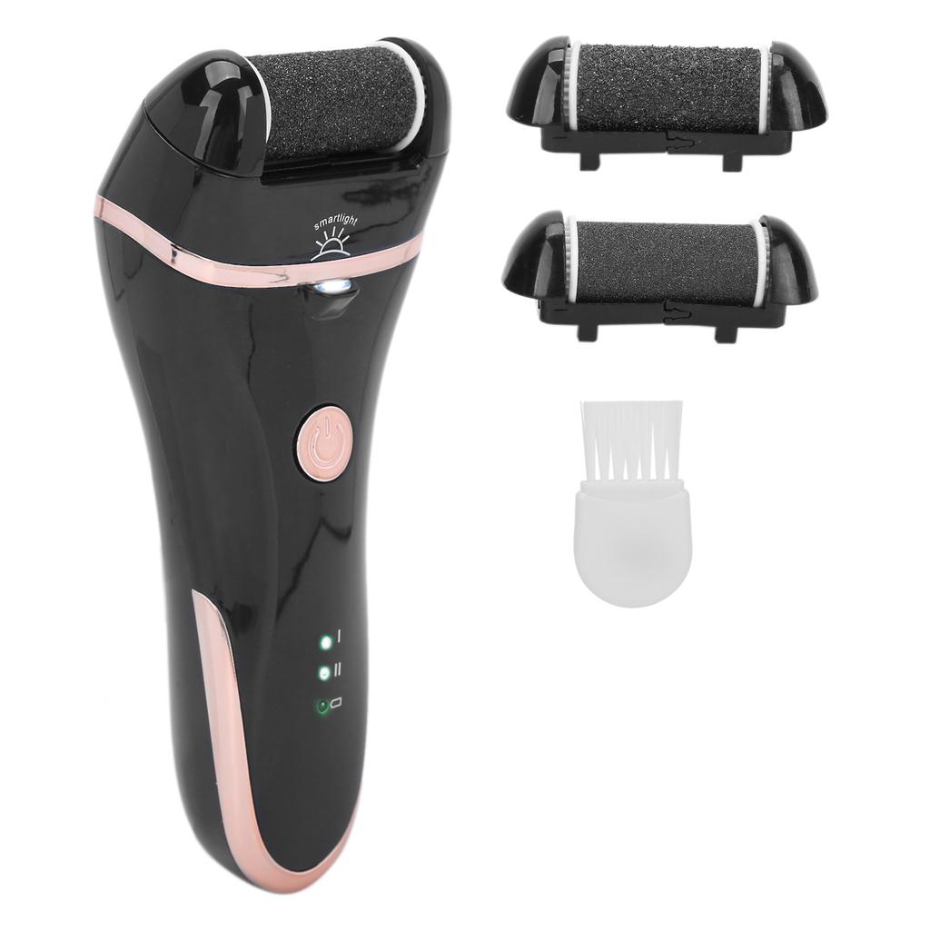 Rechargeable Electric Foot Callus Remover Dead Skin Calluses Removal Foot File Pedicure ToolBlack