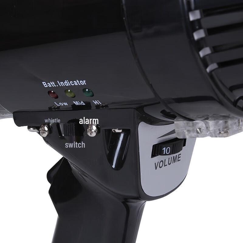 Leigongwang CR-72 35W High-Power Rechargeable Handheld Megaphone CN Plug (adapter Included)