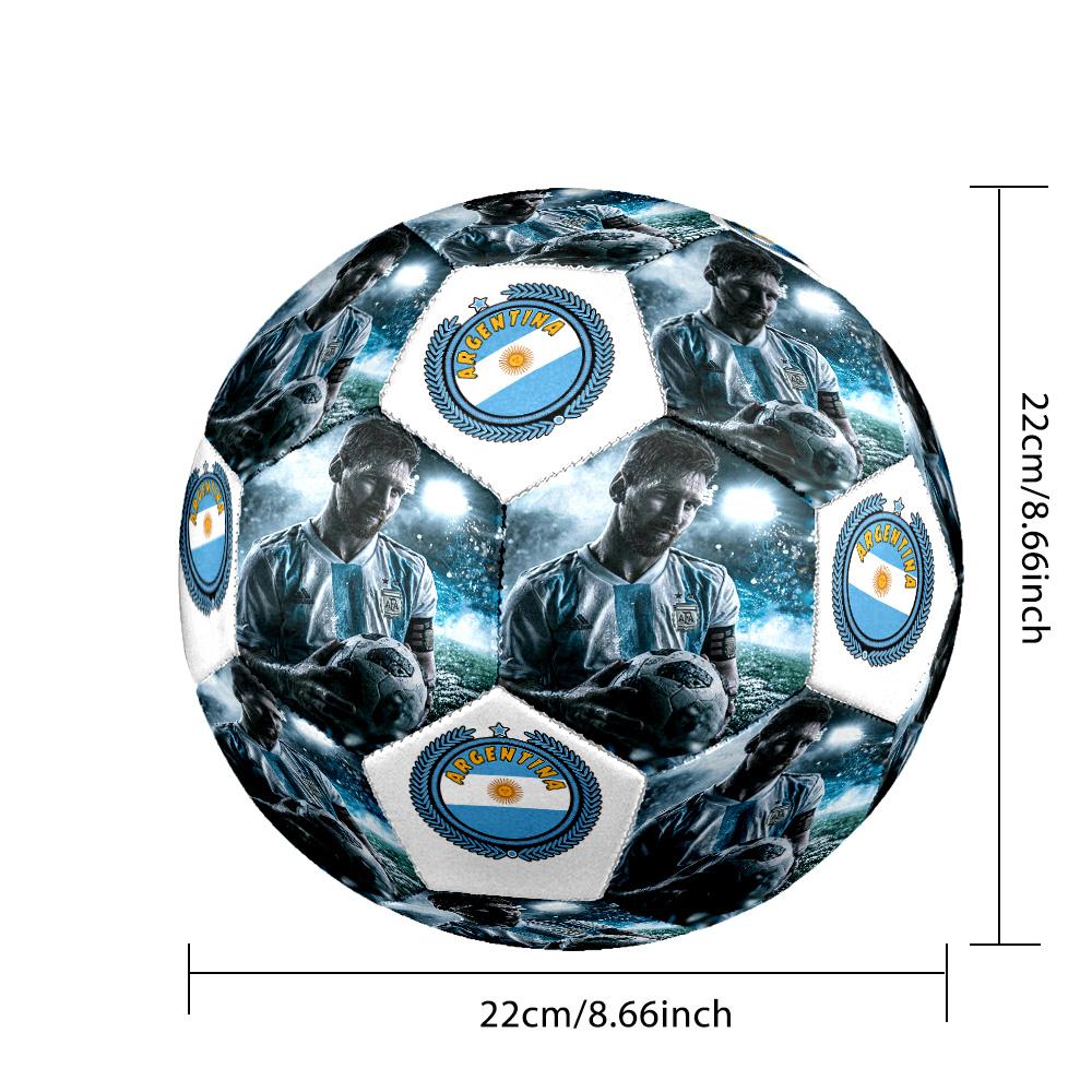 Messi 10 Number Soccer Legend Soccer Ball Size 5 Football Machinestitched Indooroutdoor Training And Matches