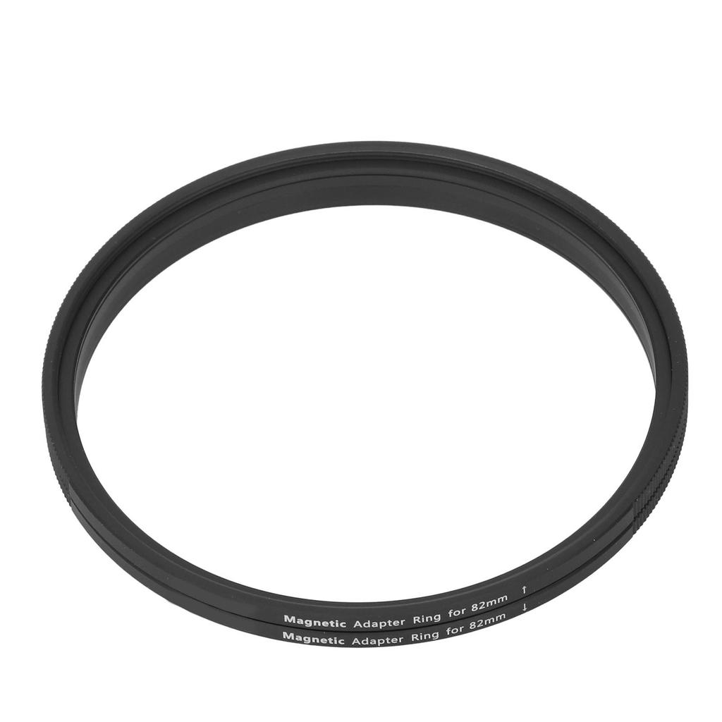 Magnetic Adapter Ring Kit 82mm‑82mm Metal Ring Adapter Convert Thread Filter to Magnetic Filter