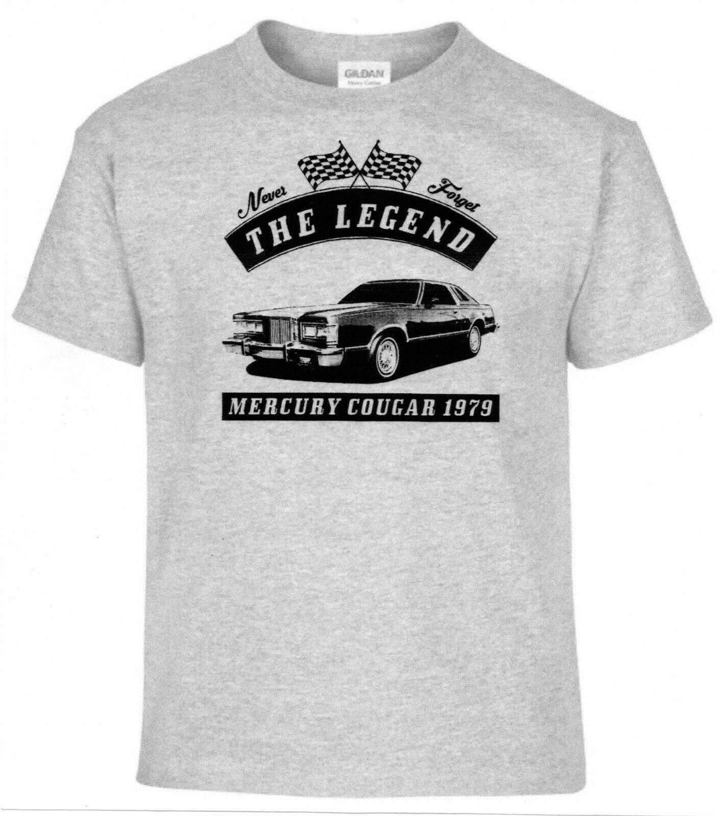 

T-Shirt Mercury Cougar 1979 Us Car Car Oldtimer Youngtimer