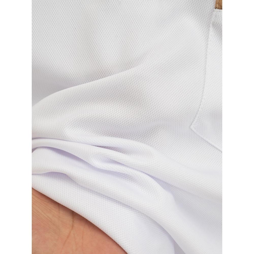 Spring and Autumn New Men's Daily Casual Solid Colour Patchwork Pockets Lapel Long-sleeved Polo Shirt