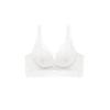 Less sexy lace, no steel rim, small breasts show big upper support, gather anti-sagging bra set