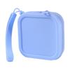 Small Square Silicone Purse Coin Bag Small Coin Wallet Small Cosmetic Bag Charging Cable Storage Case For Women Student