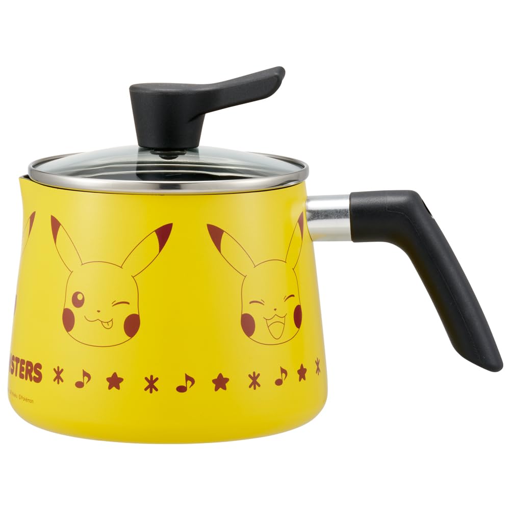 Skater Multi-Pot 1.9L for Gas Stoves, 7-in-1 All-Purpose Pot, Rice Cooker, Fryer, Saucepan, Pokemon Design ANMP2-A