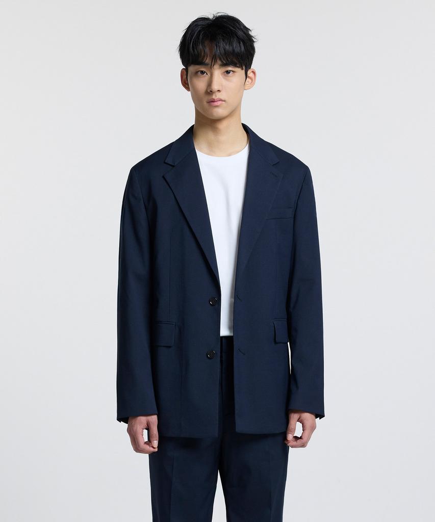 Stco Haus Unstructured Suit Set Navy (Semi-Overfit)_Csjva05Set