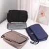 Double-layer Travel Toiletry Organizer Dry Wet Separation Sundries Storage Bag  Man