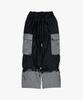 Nainneoscheu Grunge Rolled-Up Denim Pants_Black