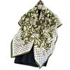 New 91 foreign style scarf women's high-end silk scarf square scarf cotton and linen headscarf spring and autumn fashion shawl thin scarf sun