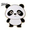 Animal Brooch Enamel Pin Cartoon Cat Dog Panda Lion Design