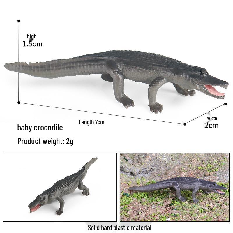 Children s Realistic Nile Crocodile Model - Educational Wild Boar Crocodile Toy