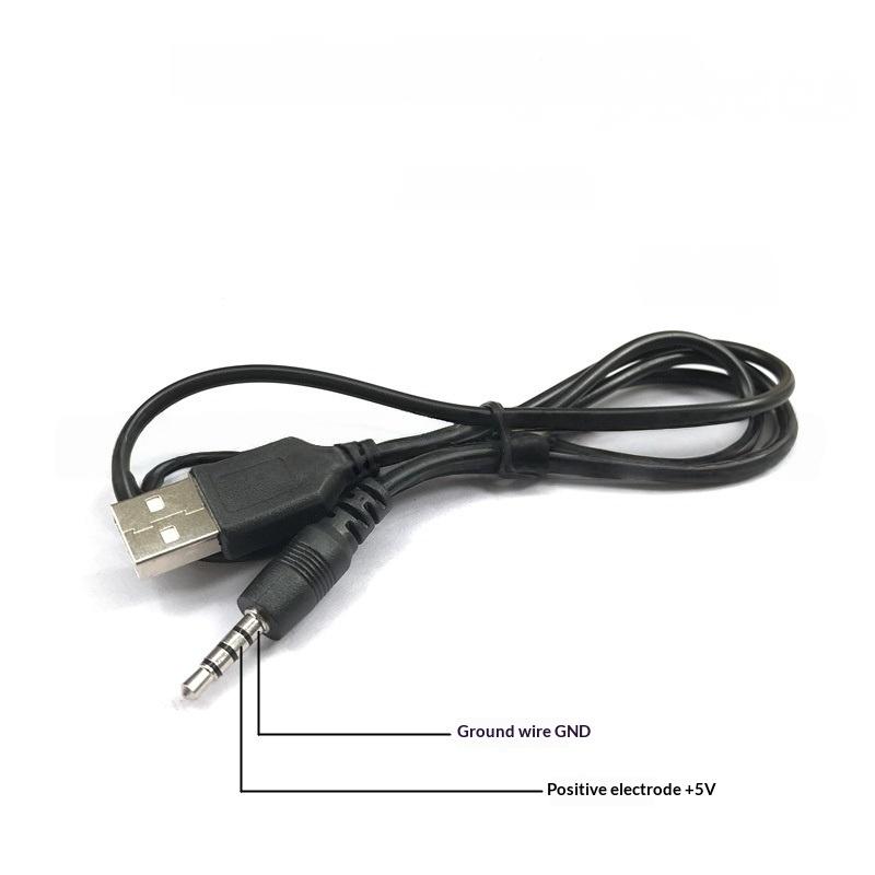 3,5-mm-Klinke Schnellladekabel Tragbares austauschbares Kabel für Vnetphone V6/V4 PRO FBIM Motorradhelm