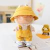 Doll Clothes Set for 15/17cm La Bubu Overalls Glasses Hats And Shoes Set Stylish Dolls Wardrobe Accessories