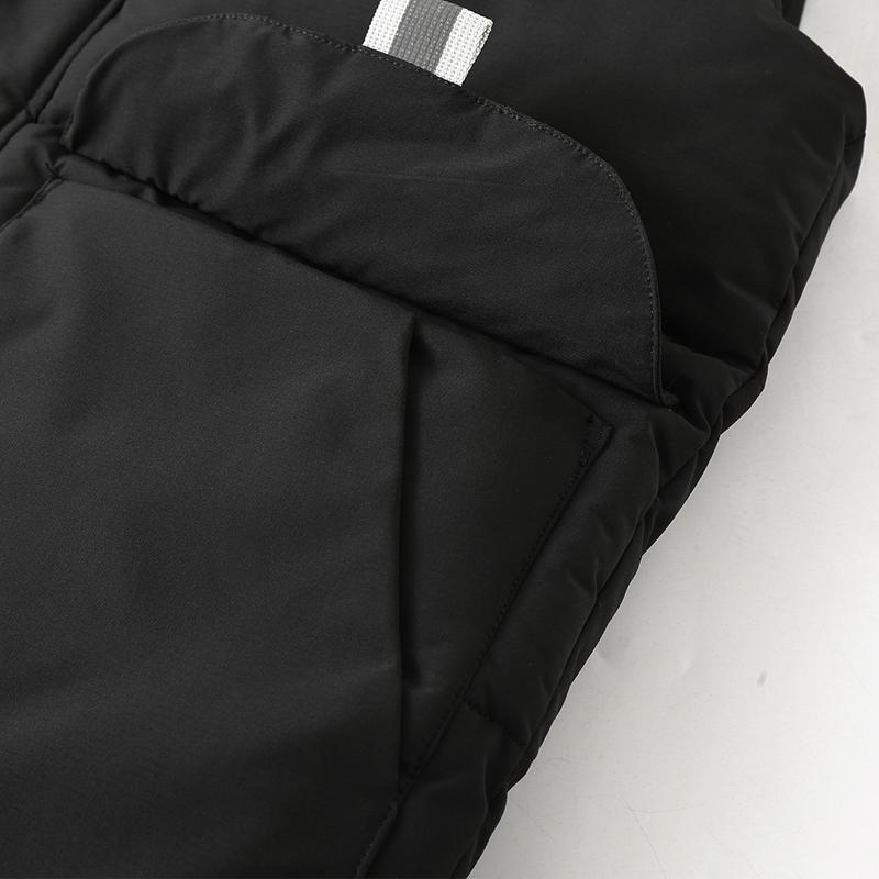 Plus Size S-8XL Winter Sleeveless Jackets for Men Outerwears Hooded Fashion Casual Thick Men's Warm Vests