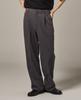 TRADCLUB Double-Pleat Wide Slacks