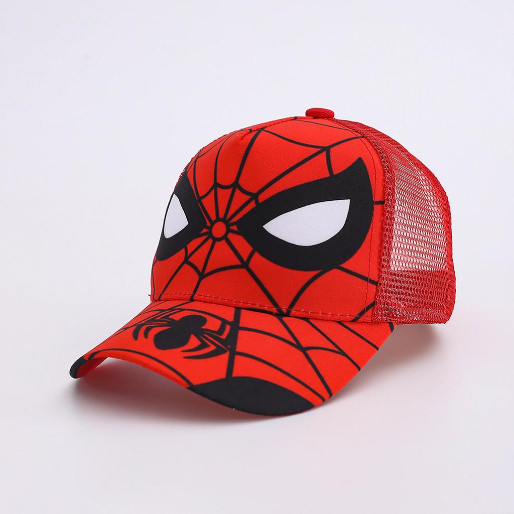 Childrens Cartoon Spider Man Baseball Cap With Breathable Polyester For Summer Outdoor Play