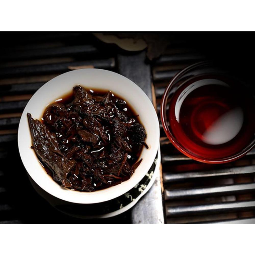 Yunnan Pu-erh Tea 357g Ripe Shu Puerh Cake Wishful Seven Top Class