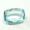 Blue Aquamarine Loose Gemstone Cushion Shape 5.10 Ct for Jewelry Making and Gem Collections