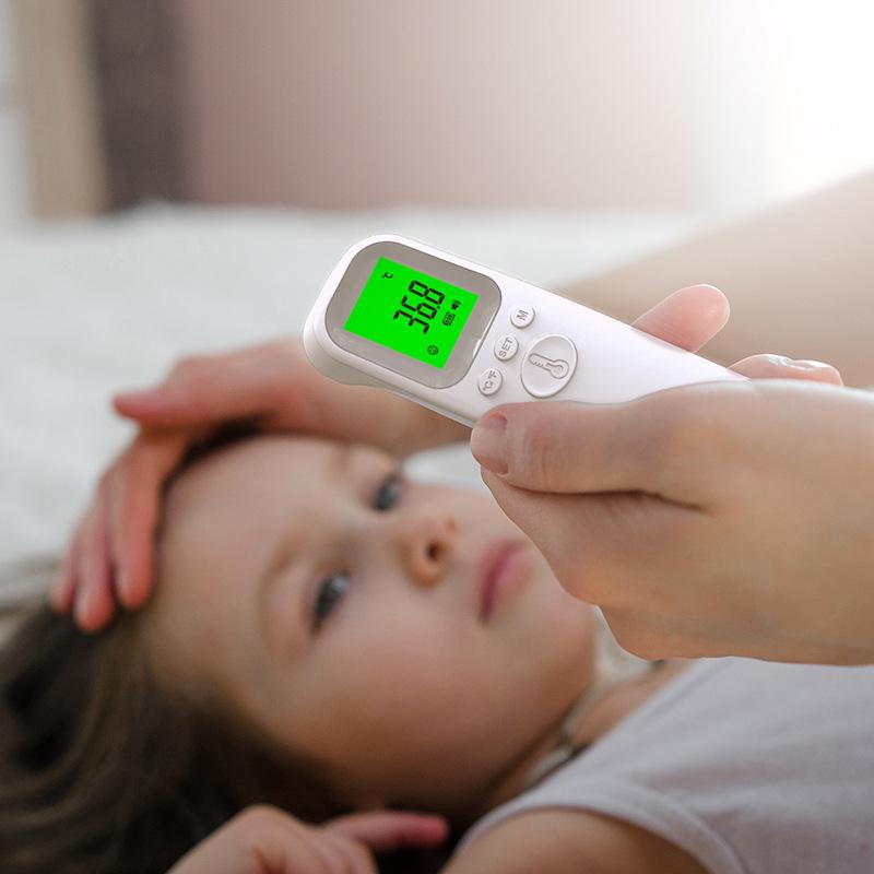 1Pc Medical Body Temperature Gun Electronic Thermometer Home Infrared Handheld Thermometer Thermometer Children Ear Thermometer Accuracy