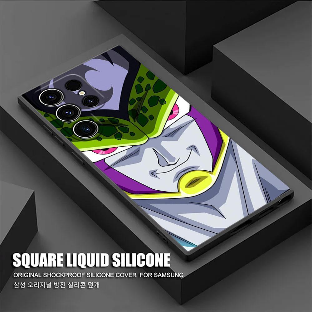 Cell Frieza Buu King Piccolo Phone Case For Samsung Galaxy S26 Ultra S25 FE S24 S23 S21 Ultra S20FE S22 Plus Dragons Balls Cover