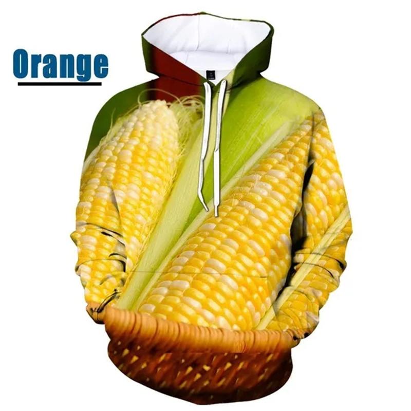 

Овочі Графічні толстовки для чоловіків Пуловери з 3D друком їжі Дитяча мода Нові толстовки та світшоти Жіноча толстовка з капюшоном Топ 6XL