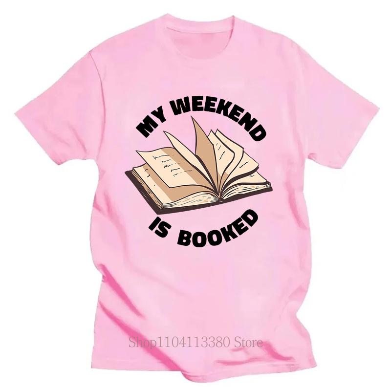 My Weekend Is Booked Graphic Print Tshirts Womens Clothing Summer Casual Fashion Streetwear Tops ONeck Short Sleeve Tshirts