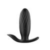 1 Set Soft Silicone Waterproof Vibrating Butt Plug Wireless Remote Multiple Vibration Modes For Adult Pleasure