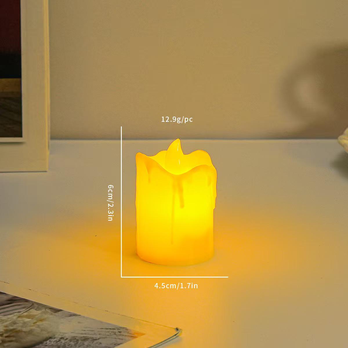 

LED Simulation Candle Light for Romantic Proposal, Wedding, and Birthday Decor