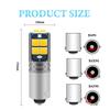2 Stück BA9S BAX9S BAY9S LED-Lampen 3030 Chip 10SMD T4W H6W Auto Innenraum Lese-Deckenleuchten Kennzeichenbeleuchtung Auto-Parkleuchten