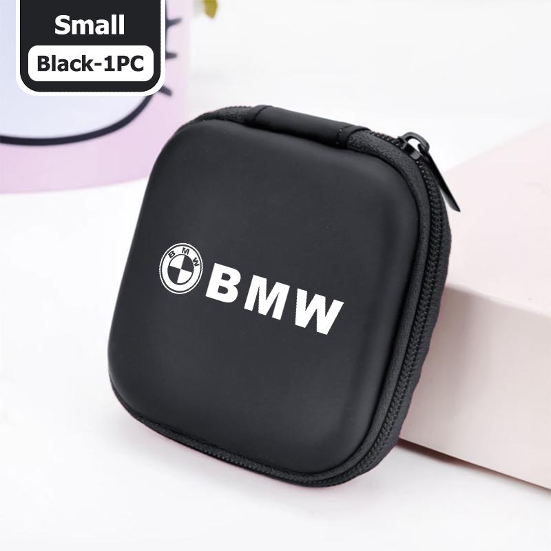 Car Portable EVA Bluetooth Earphone Cable Case Storage Bag For BMW M 1 3 4 5 6 7 Series M3 M6 F01 F02E34 E36 E70 F10 X6 X1 YL6