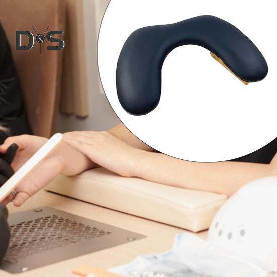 ფრჩხილის ხელის დასადები მანიკურის ტექნიკოსებისთვის ერგონომიული ფრჩხილის ხელის ბალიში სალონისთვის, სახლის გამოყენებისთვის, სივრცის დამზოგავი ფრჩხილის ხელოვნების ინსტრუმენტი