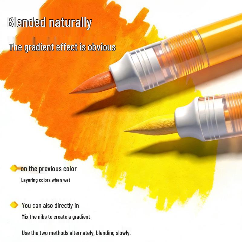 Soft Tip Liquid Ink Acrylic Marker Pen Set - 60 Colors for Student Art and Layering Techniques