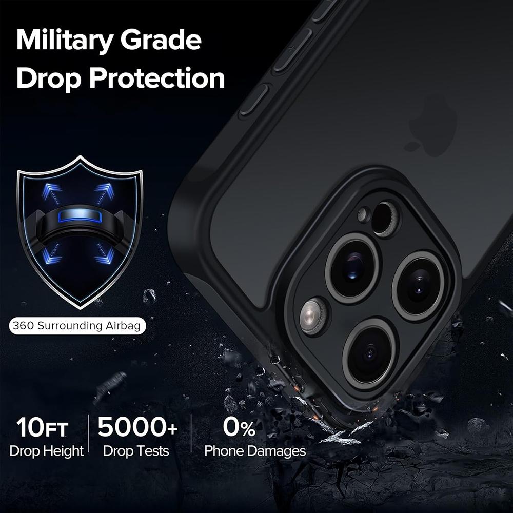 Military Grade Heavy Shockproof Hybrid Case For Xiaomi Redmi Note 14 Pro Plus Pro+ 4G 5G Transparent Matte Hard Cover Shell