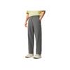 Li Ning Sports Lifestyle Series Simple Comfortable Versatile Solid Color Mid Waist Straight Leg Casual Pants Men Bottoms AKLVC17-4